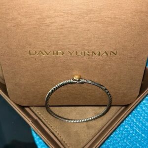 David Yurman Classic Cable Heart Station Bracelet